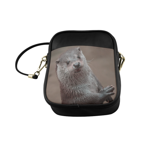 sweet young otter Sling Bag (Model 1627)