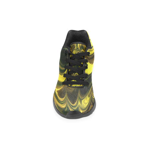 awesome fractal marbled 15 Men’s Running Shoes (Model 020)