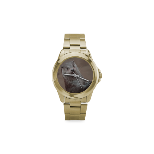 sweet young otter Custom Gilt Watch(Model 101)