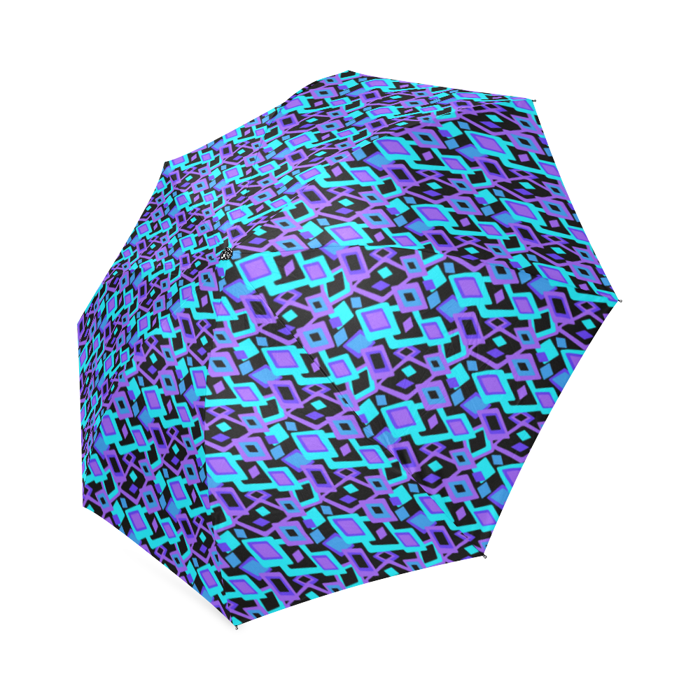 Disco Diamonds Foldable Umbrella (Model U01)