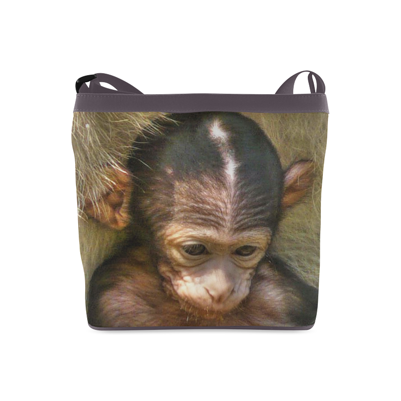 sweet baby monkey Crossbody Bags (Model 1613)