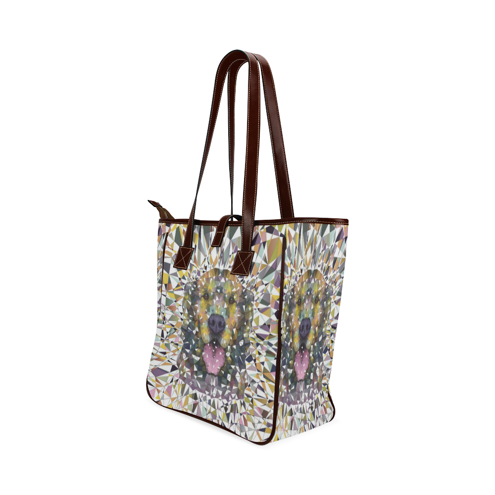 rainbow dog Classic Tote Bag (Model 1644)