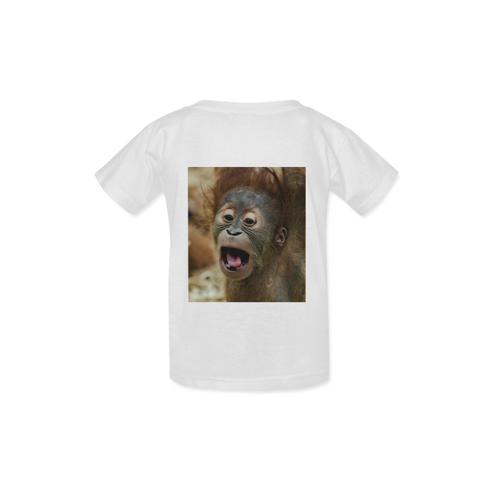 lovely Orang Baby Kid's  Classic T-shirt (Model T22)