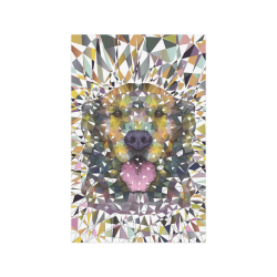 rainbow dog Poster 11"x17"