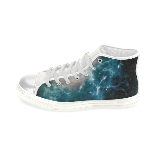 The universe Women's Classic High Top Canvas Shoes (Model 017)