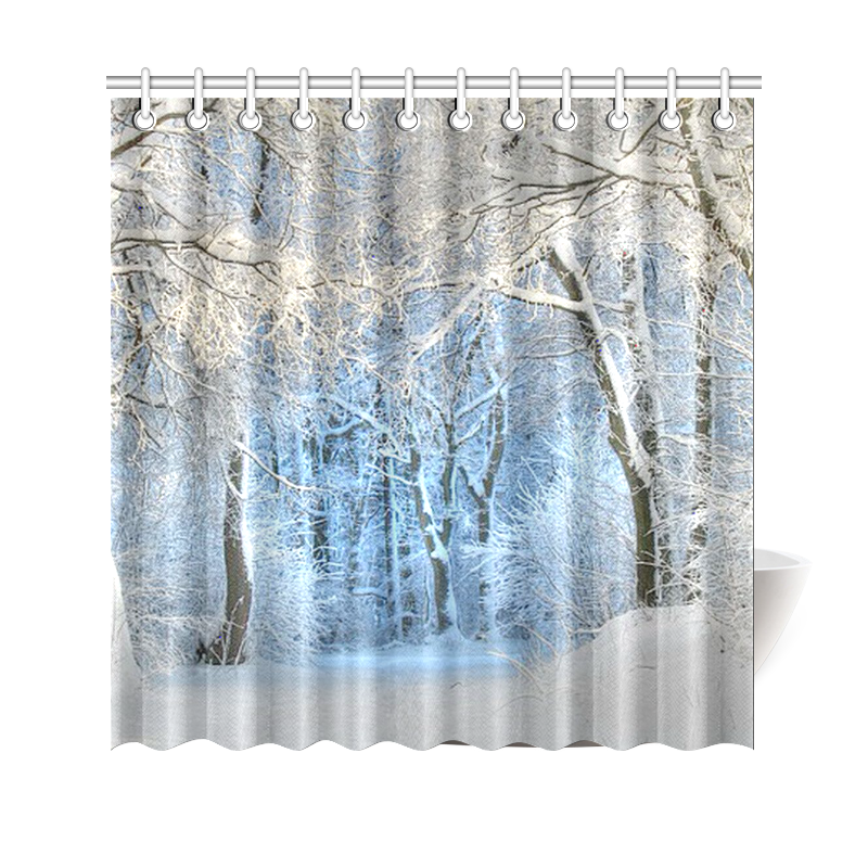 another winter wonderland Shower Curtain 69"x70"