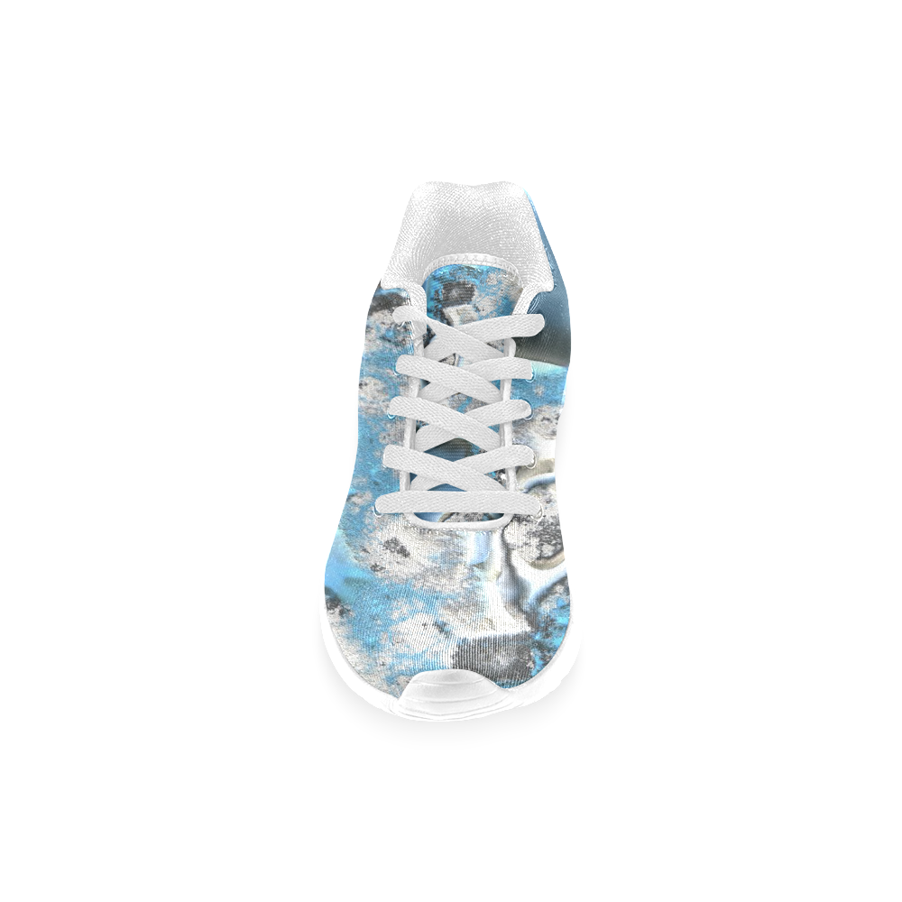 metal art 11, blue Women’s Running Shoes (Model 020)