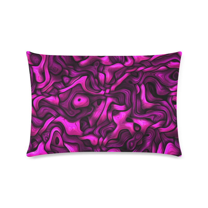 tangled pink Custom Rectangle Pillow Case 16"x24" (one side)