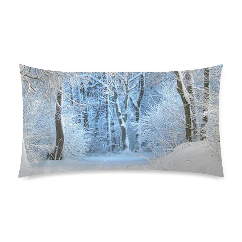 another winter wonderland Custom Rectangle Pillow Case 20"x36" (one side)