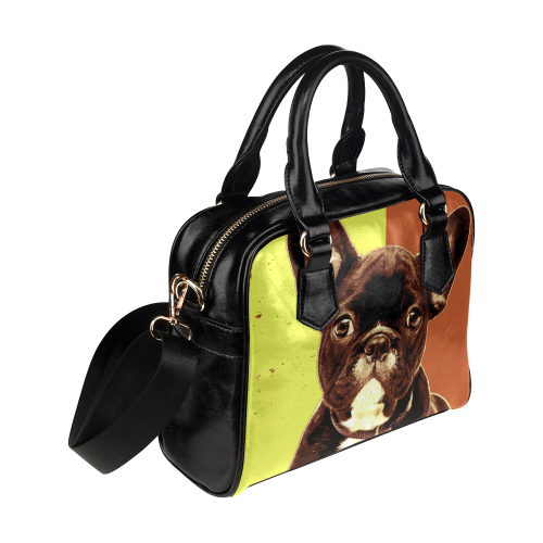 FRENCH BULLDOG Shoulder Handbag (Model 1634)
