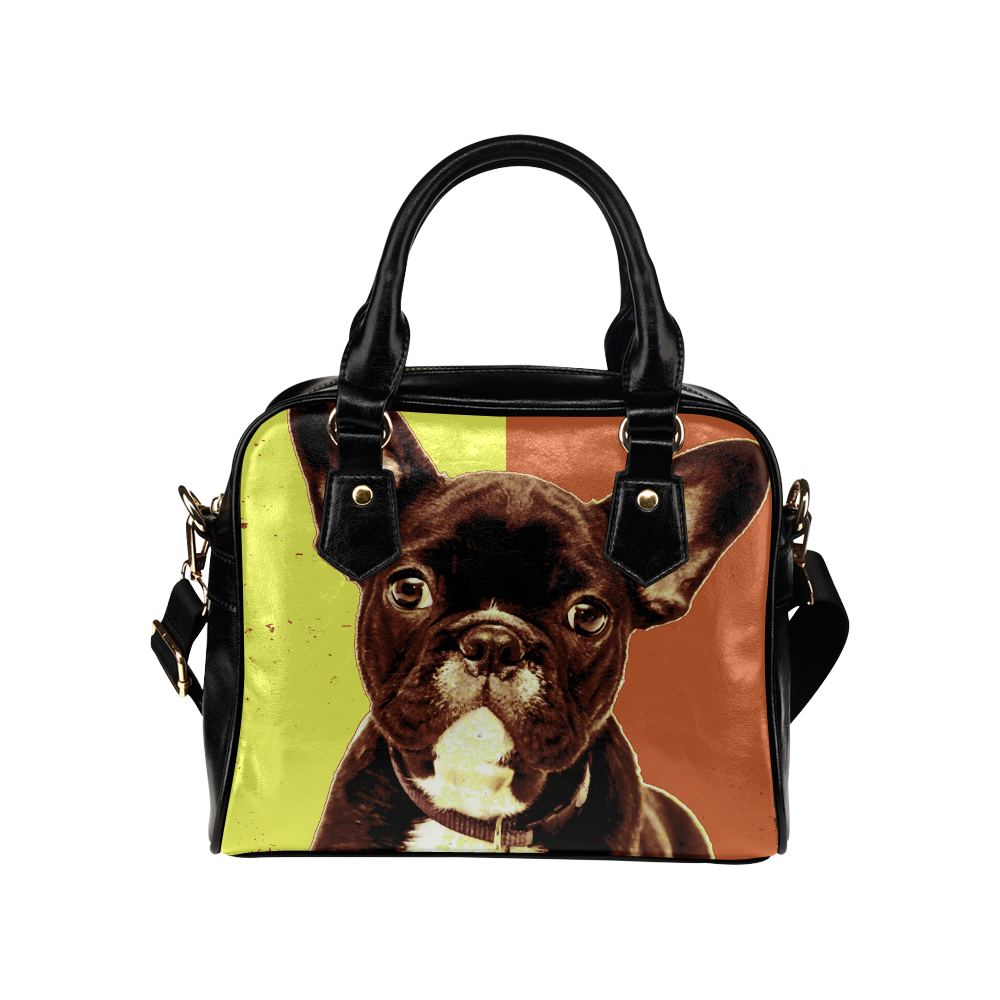 FRENCH BULLDOG Shoulder Handbag (Model 1634)