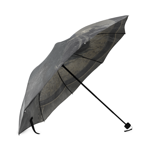 Gothic Friesian Horse Foldable Umbrella (Model U01)