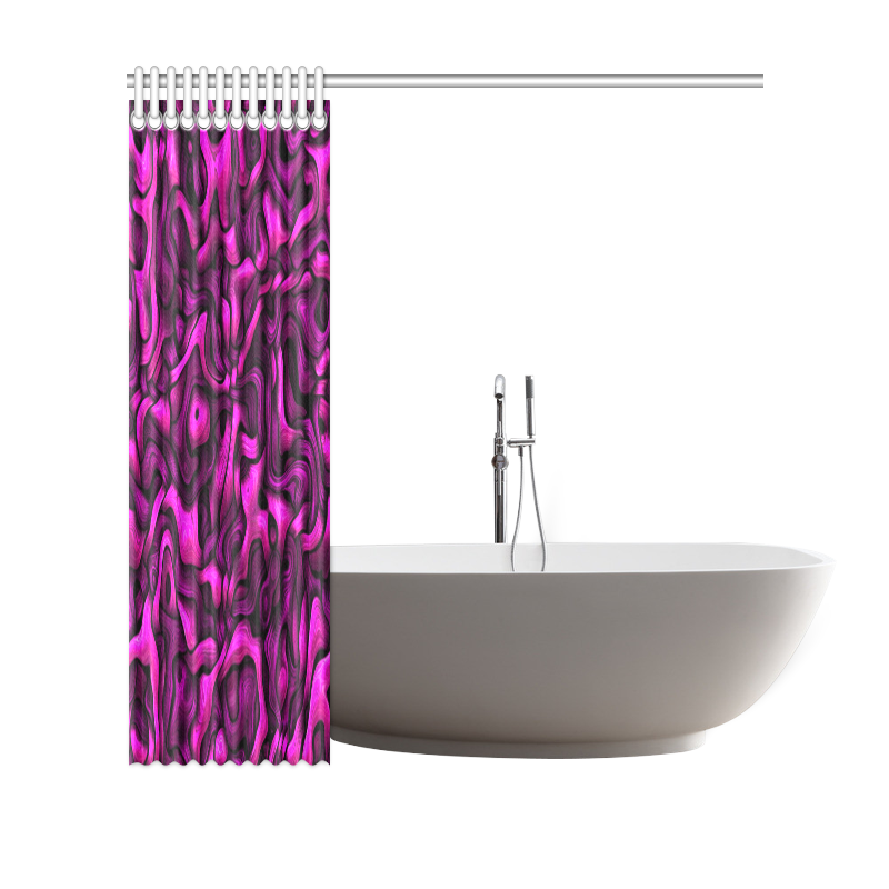 tangled pink Shower Curtain 69"x70"