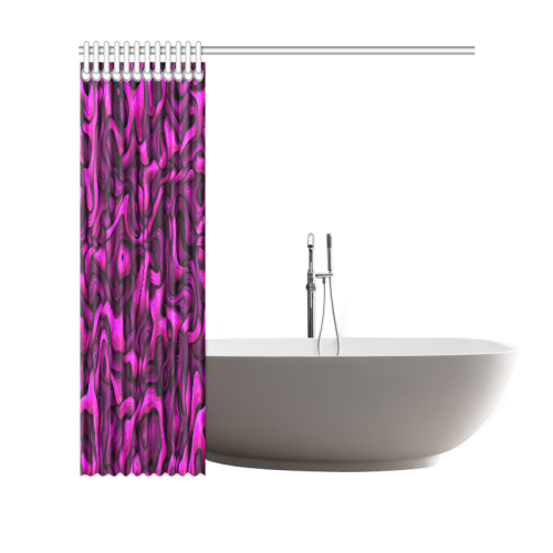 tangled pink Shower Curtain 69"x70"