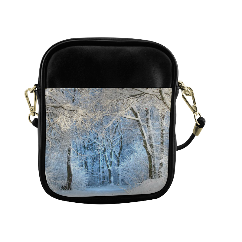 another winter wonderland Sling Bag (Model 1627)