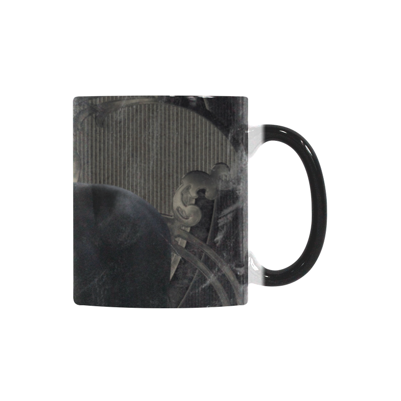 Gothic Friesian Horse Custom Morphing Mug