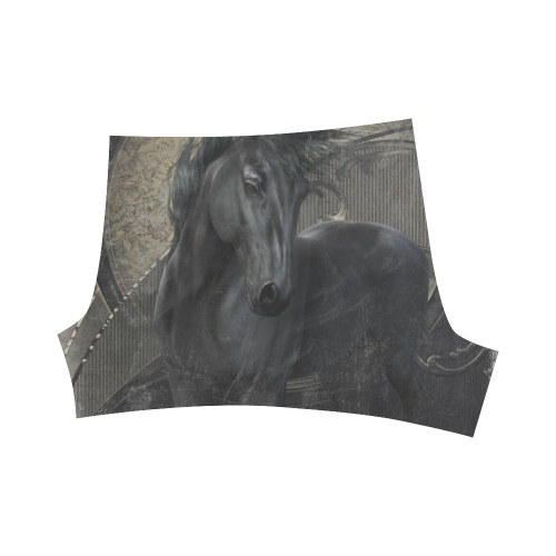 Gothic Friesian Horse Briseis Skinny Shorts (Model L04)
