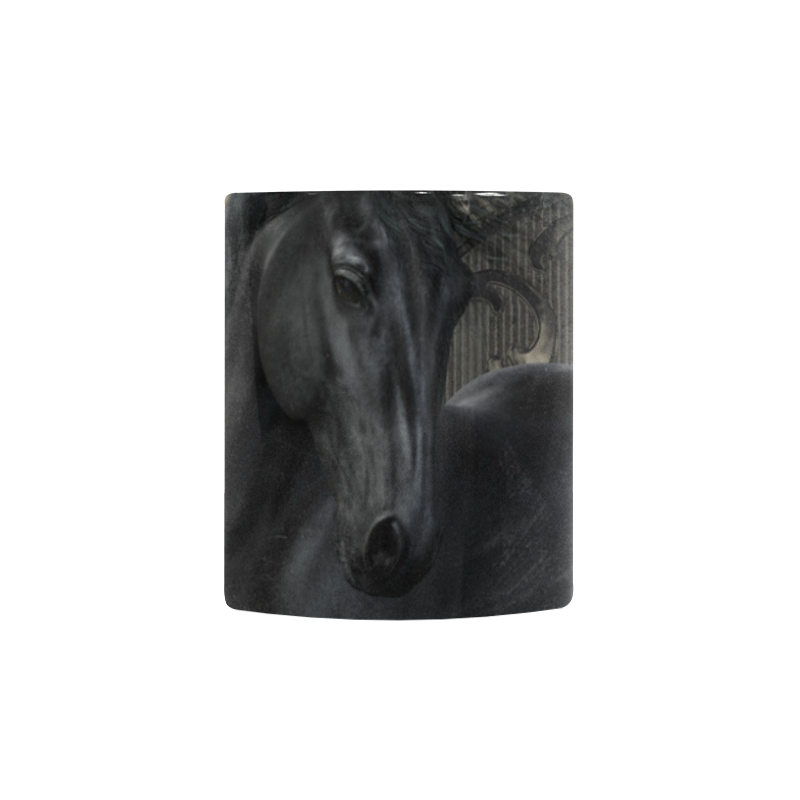 Gothic Friesian Horse Custom Morphing Mug