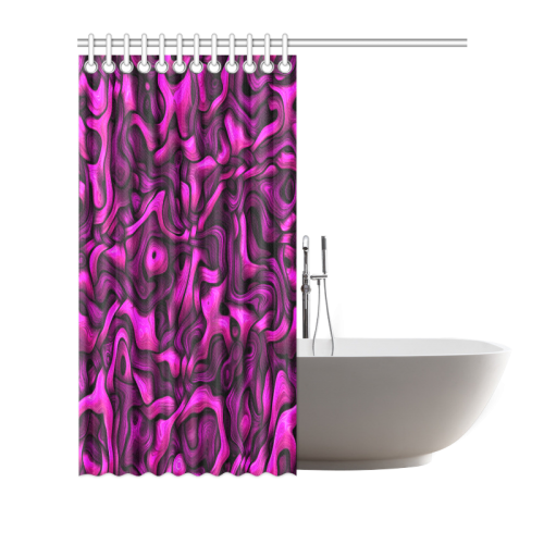 tangled pink Shower Curtain 72"x72"