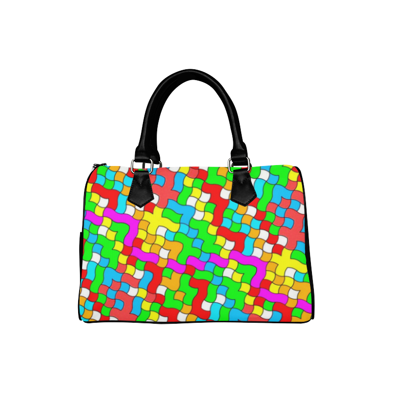 school party colorful Boston Handbag (Model 1621)