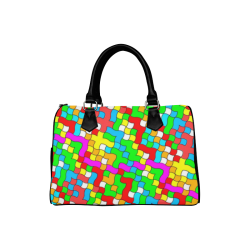 school party colorful Boston Handbag (Model 1621)