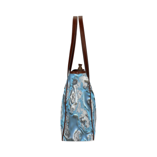 metal art 11, blue Classic Tote Bag (Model 1644)
