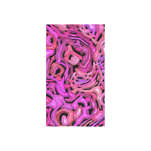 intricate emotions,hot pink Custom Towel 16"x28"