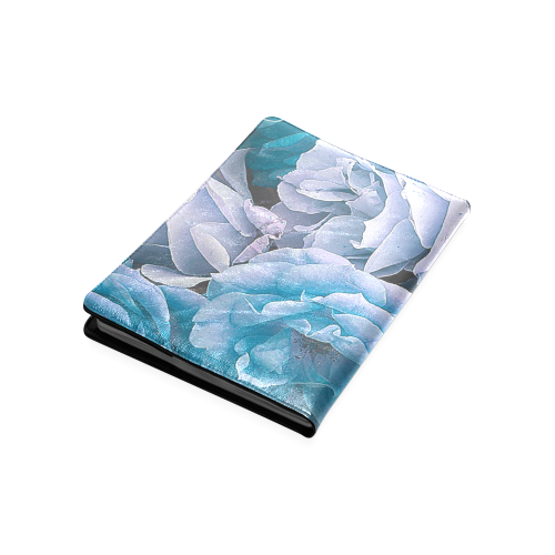 great garden roses blue Custom NoteBook B5
