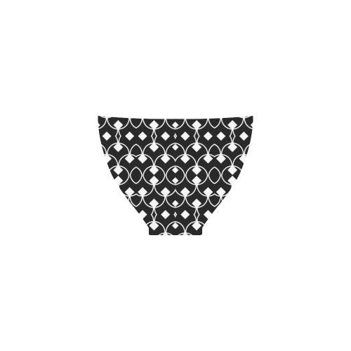 black and white Pattern 4416 Custom Bikini Swimsuit