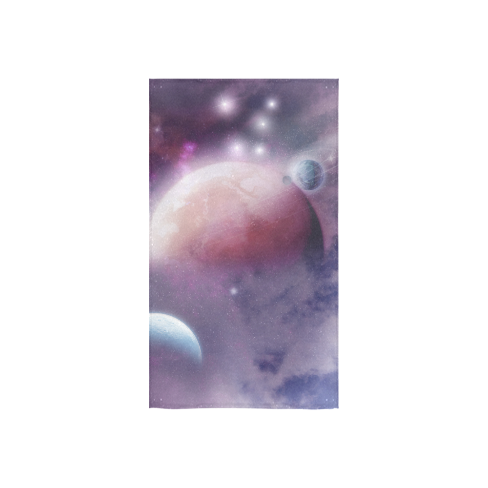 Pink Space Dream Custom Towel 16"x28"