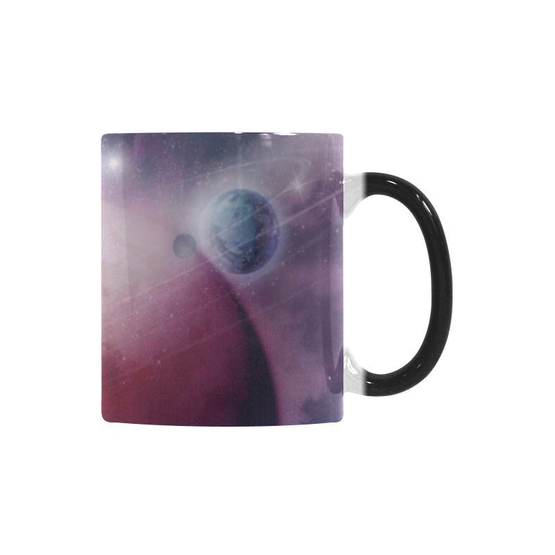 Pink Space Dream Custom Morphing Mug