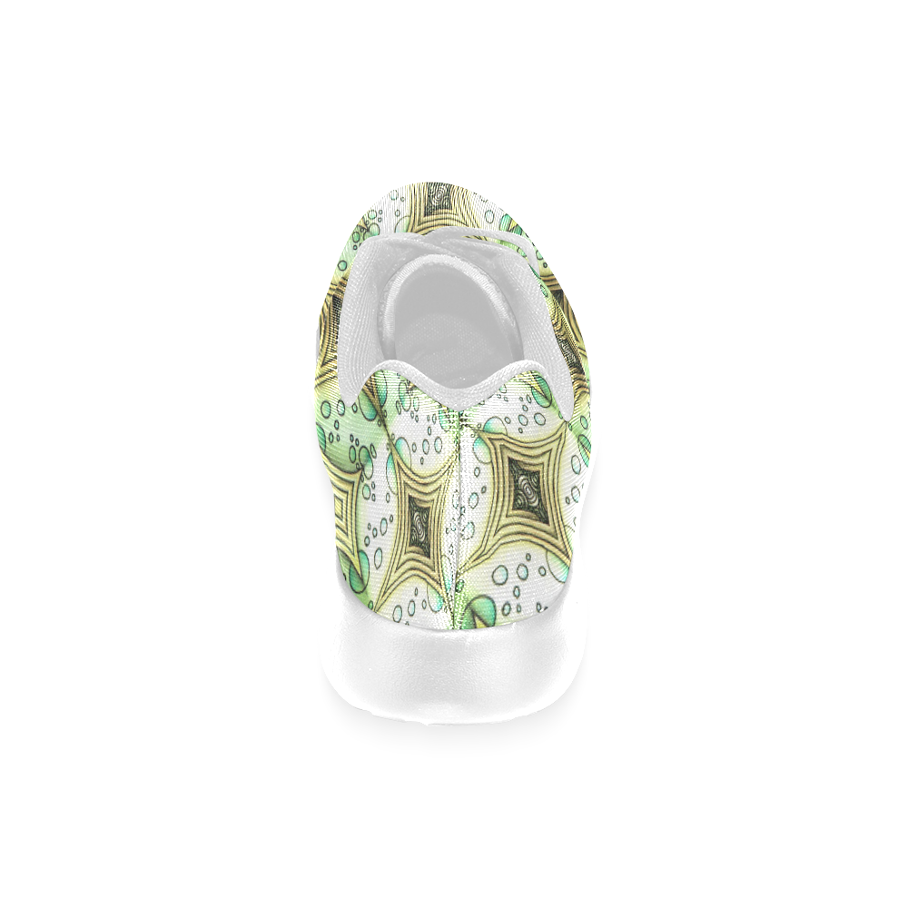 Mandy Green - light dark bubbles Women’s Running Shoes (Model 020)