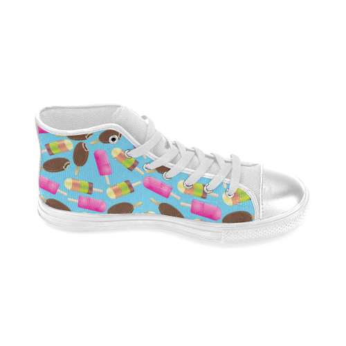 icecream Women's Classic High Top Canvas Shoes (Model 017)