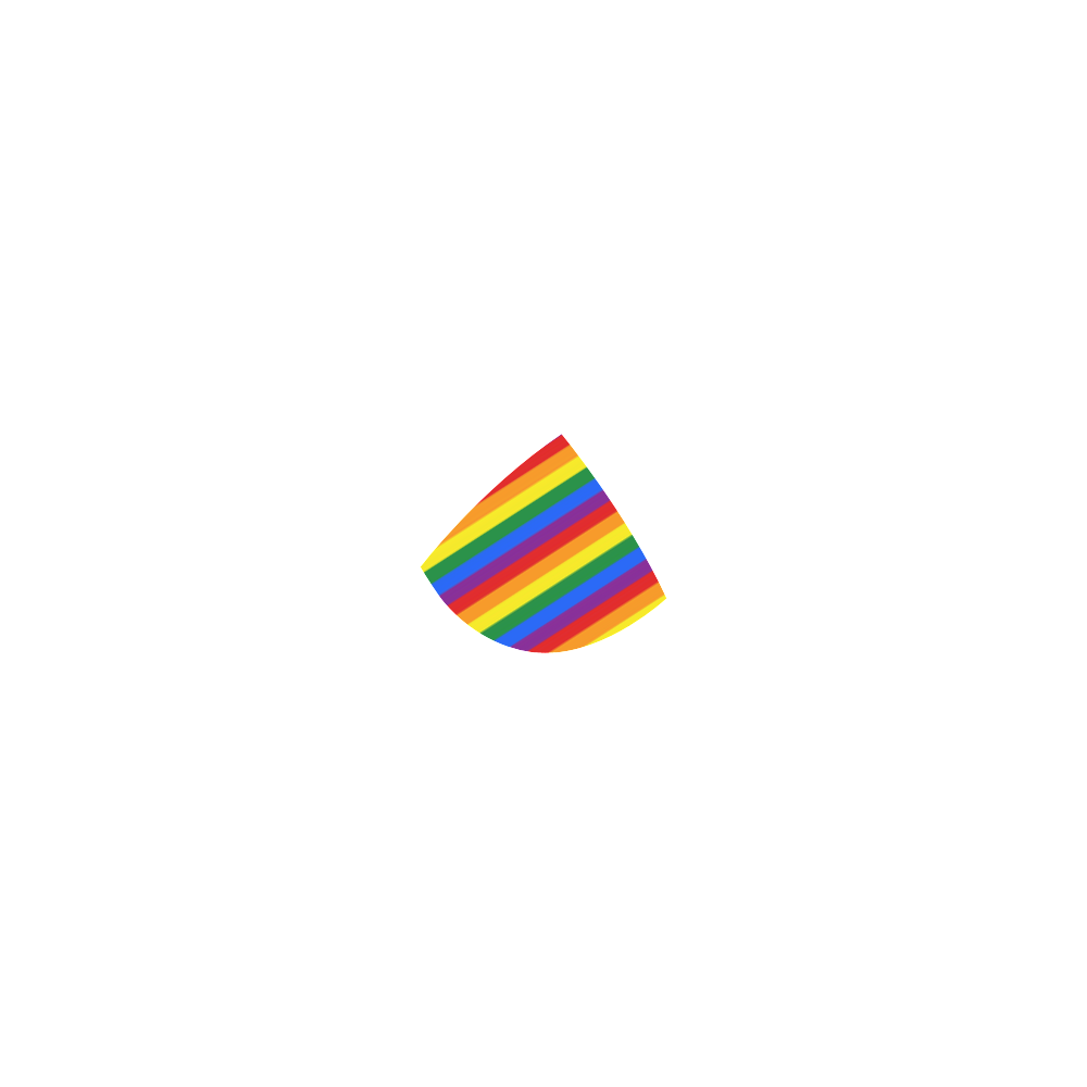Gay Pride Rainbow Stripes Custom Bikini Swimsuit
