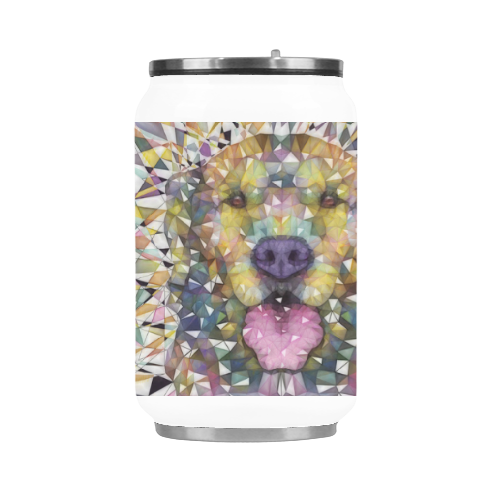 rainbow dog Stainless Steel Vacuum Mug (10.3OZ)