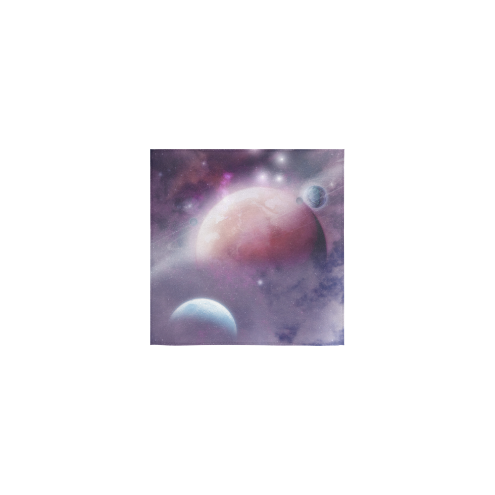 Pink Space Dream Square Towel 13“x13”