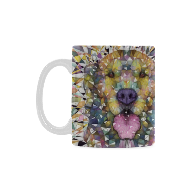rainbow dog White Mug(11OZ)