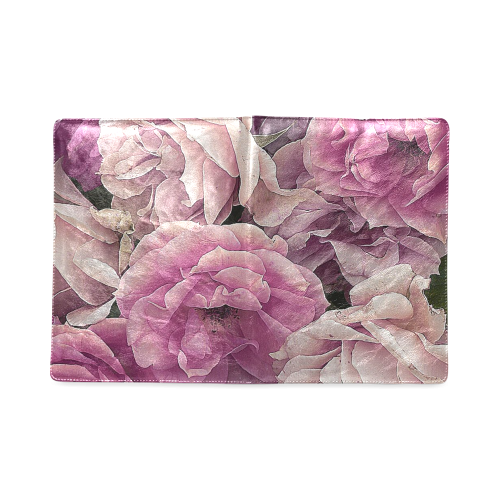 great garden roses pink Custom NoteBook B5