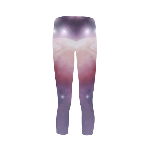 Pink Space Dream Capri Legging (Model L02)