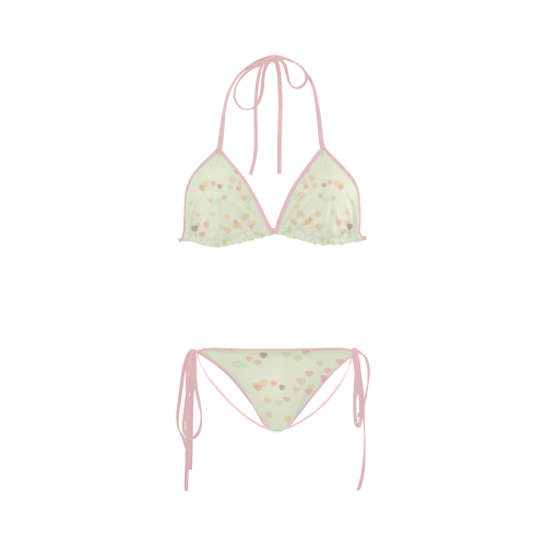 Hearts Custom Bikini Swimsuit