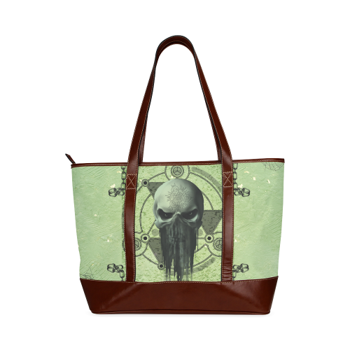 Awesome skull Tote Handbag (Model 1642)