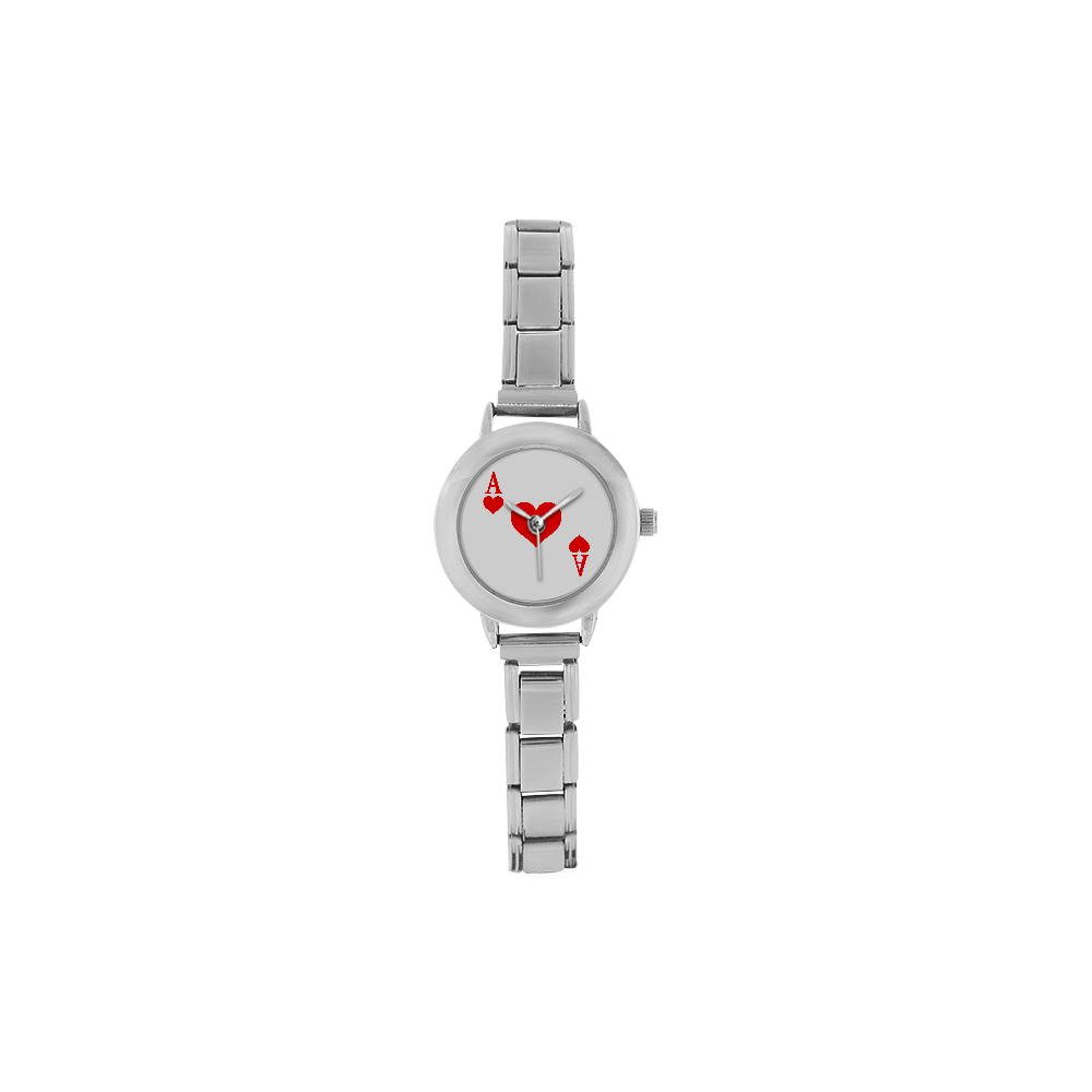 Ace of Hearts Women's Italian Charm Watch(Model 107)