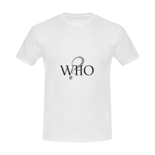 Who? Men's Slim Fit T-shirt (Model T13)