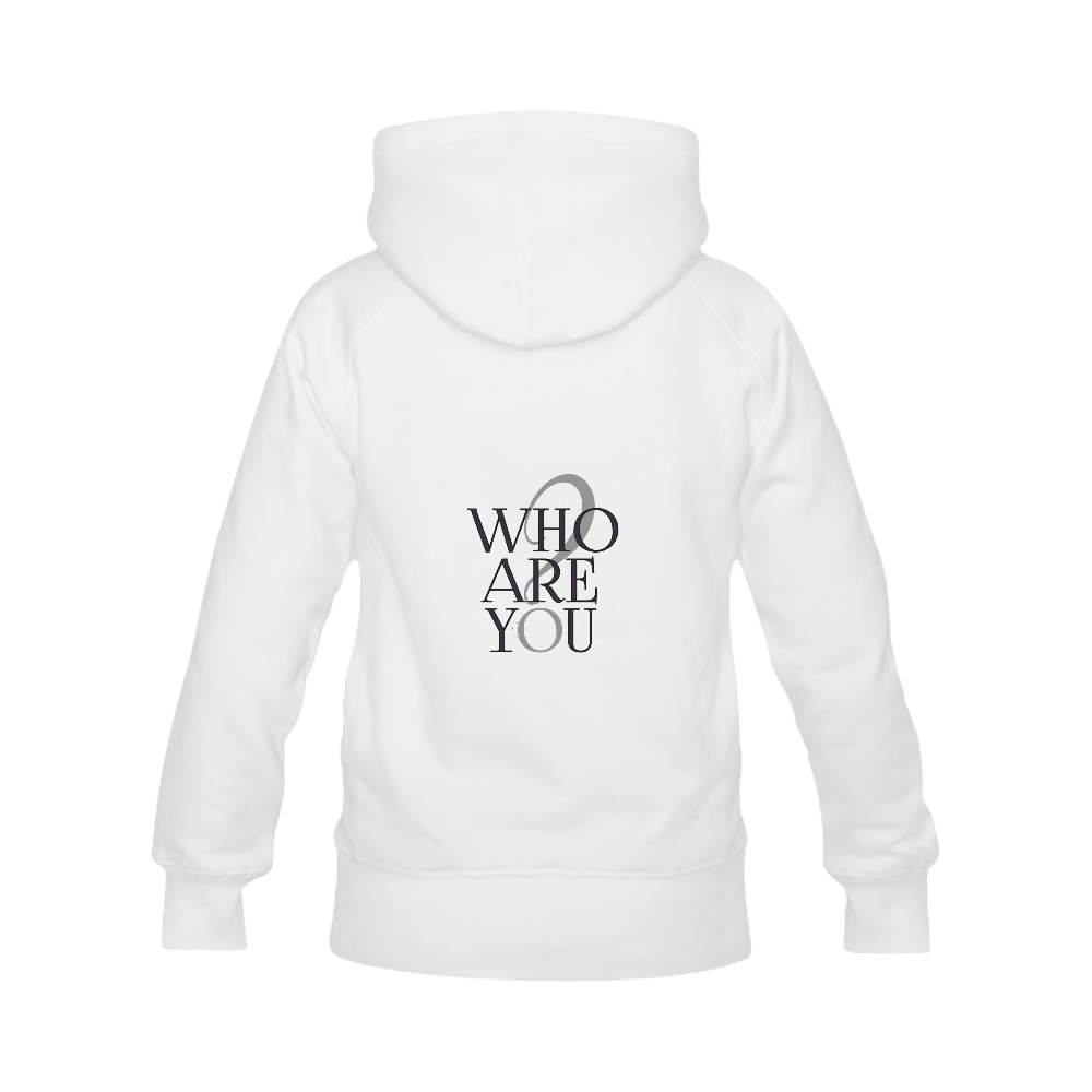 Who are you? Women's Classic Hoodies (Model H07)