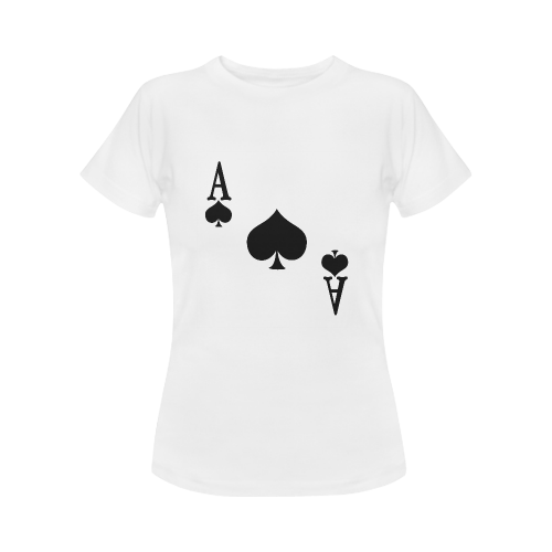 Ace of Spades Women's Classic T-Shirt (Model T17）