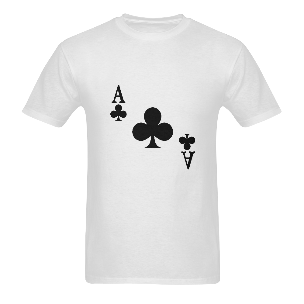 Ace of Clubs Sunny Men's T- shirt (Model T06)