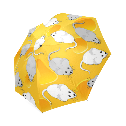 mice on cheese Foldable Umbrella (Model U01)