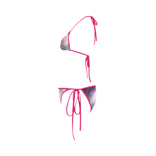 Pink Space Dream Custom Bikini Swimsuit