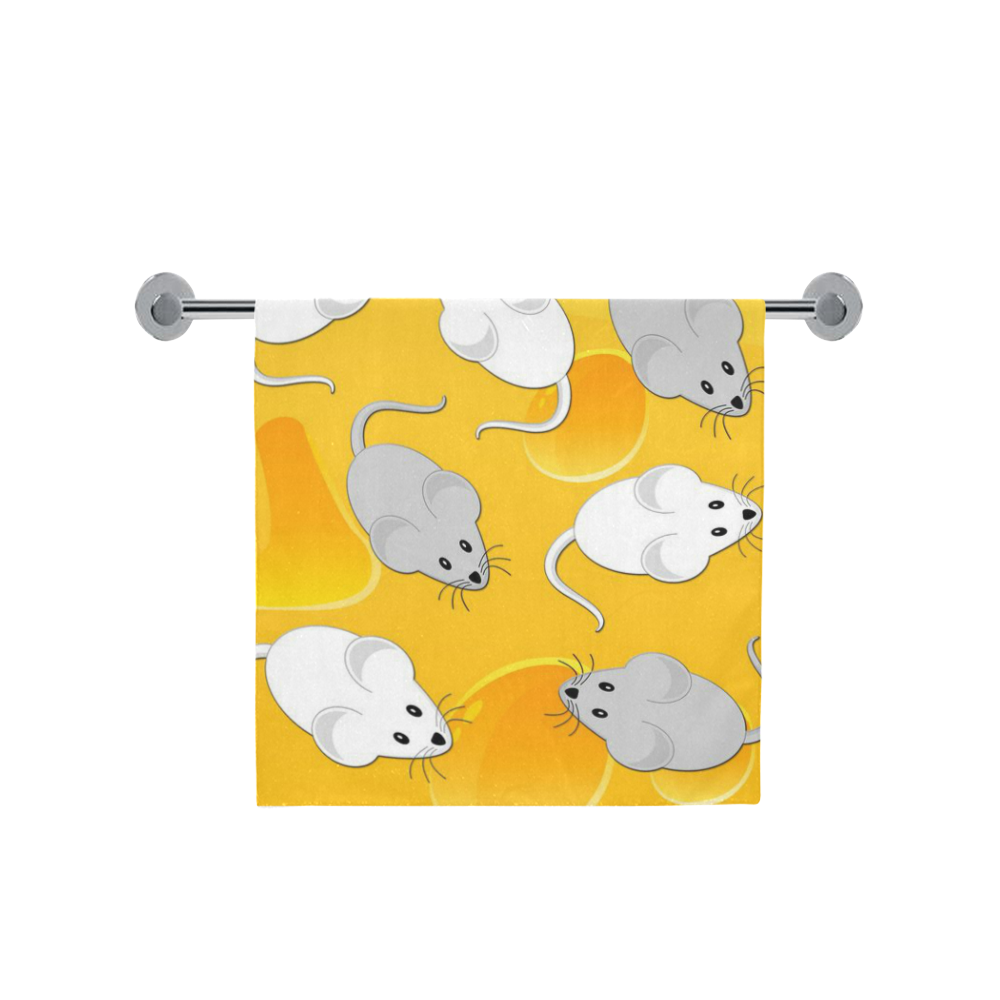 mice on cheese Bath Towel 30"x56"