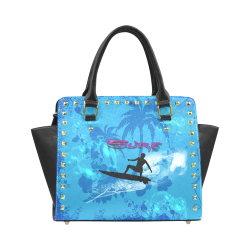Surfing Rivet Shoulder Handbag (Model 1645)
